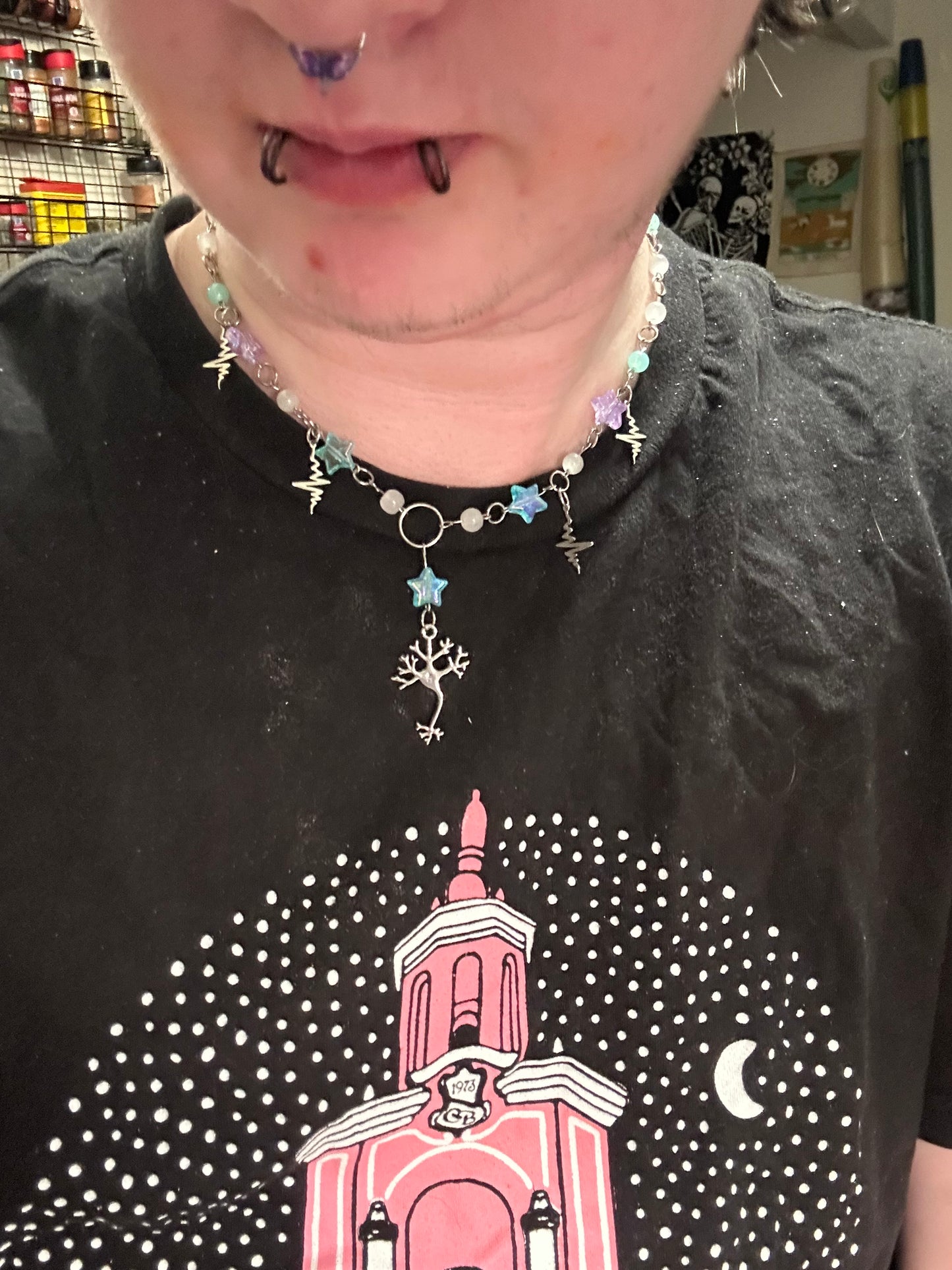 Man with the Lichtenberg Scar Choker