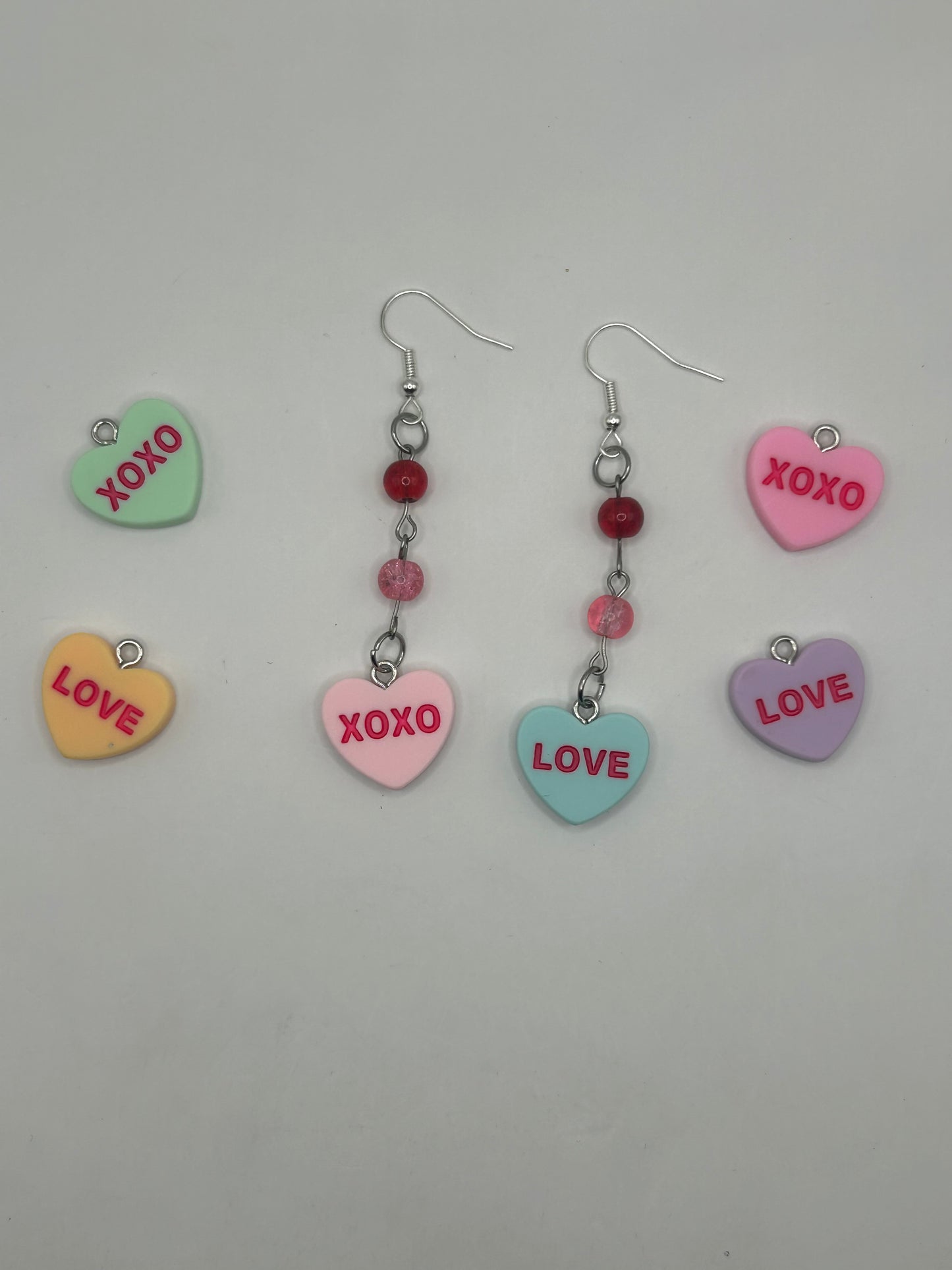Candy Heart Earrings