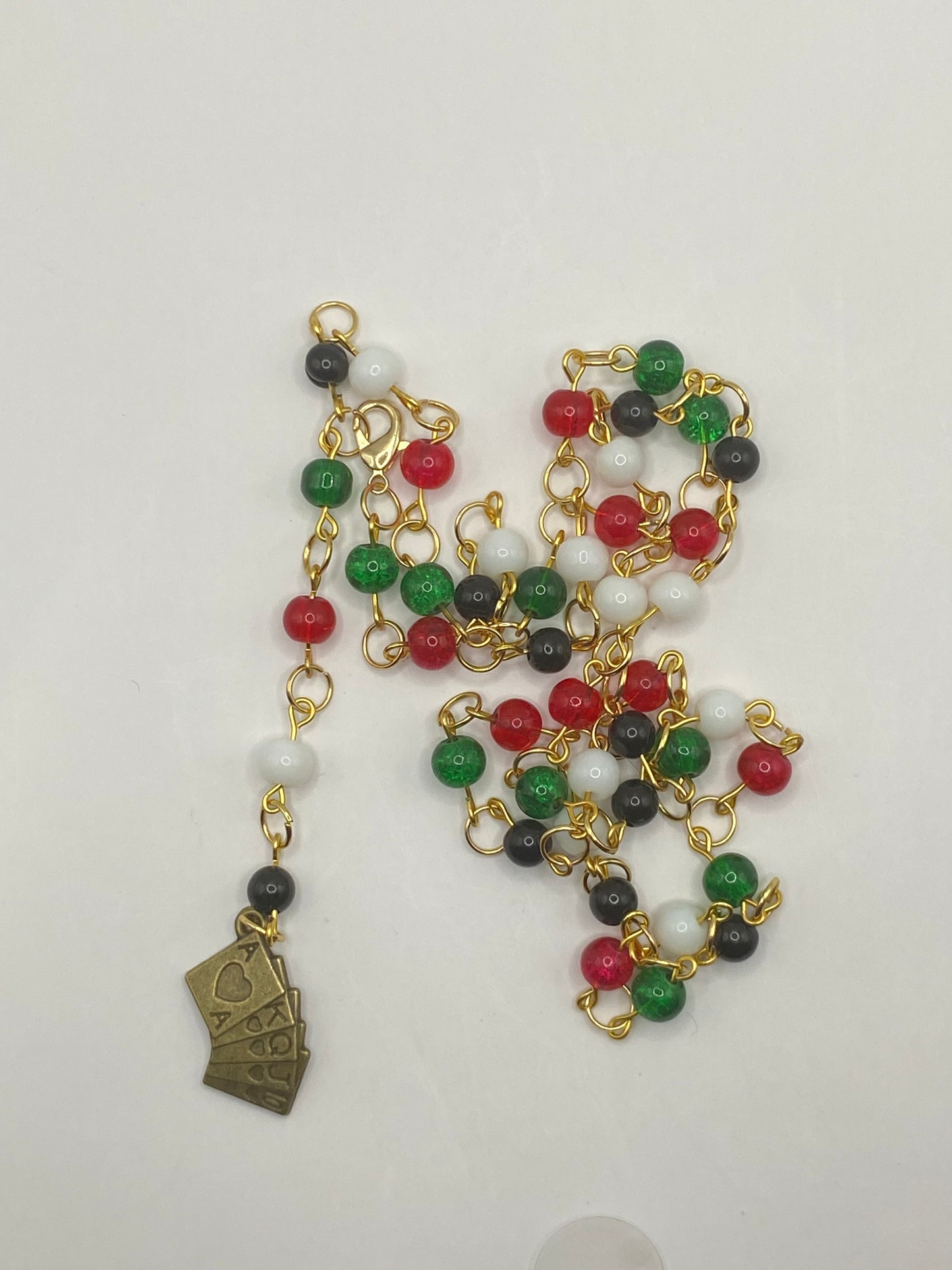 Playing Cards Necklace