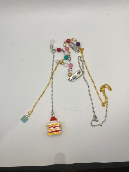 Eat Me/Drink Me Glasses Chains